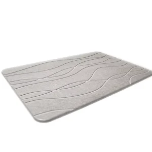 Eco Friendly Diatomaceous Earth Stone Non Slip Bath Mat Quick Dry Washable Lightweight for Bath Tub