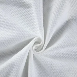 Eco Friendly Disposable Spunlace Nonwoven Fabric Roll Viscose Polyester for Household Wipes