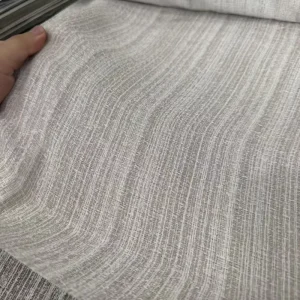 Eco Friendly Dyed Lightweight Woven Soft Touch Faux Linen Fabric 340cm Wide 5% Wool 25% Viscose 70% Polyester Living Room