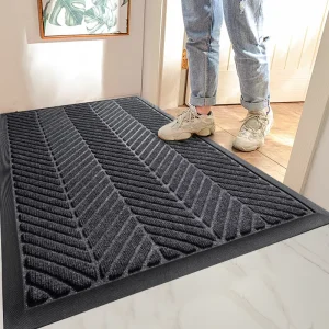 Eco Friendly Fashionable Commercial Logo Outdoor Custom Print Doormat Entrance Carpet with logo Floor Mat