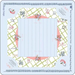 Eco Friendly Foldable Luxury American Mahjong Mat Waterproof Anti Slip Mute Wear Resistant Easy Clean Rubber