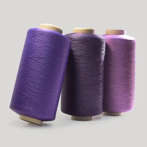 Eco Friendly High Strength 100% Polyester Ring Spun Color masterbatch spun Yarn for Embroidery Knitting Sewing Weaving