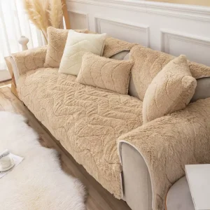 Eco-Friendly Jacquard Blanket Ultra-Soft Ribbed Design All-Season Warmth Leisure Comfort for Sofa Bed Living Room Decor