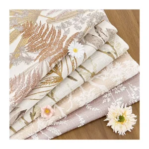 Eco Friendly Jacquard Tricot Yarn Dyed Knitted 100% Polyester Soft Curtain Fabric for Home