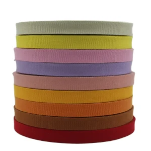 Eco-Friendly Jacquard Webbing 38mm Breathable Durable 100% Polyester Ribbon