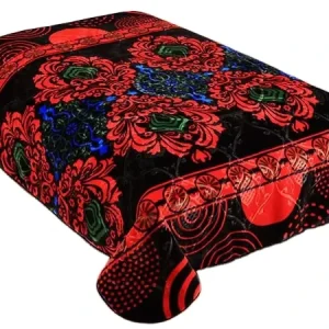 Eco Friendly Knitted Polyester Raschel Blanket Vintage Animal Print Four Seasons Indoor Outdoor Use 200x240CM