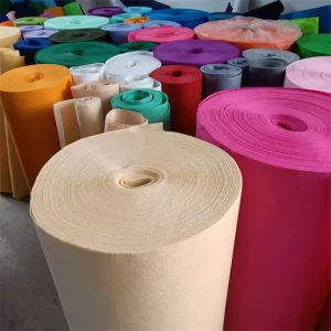 Eco-Friendly Lightweight Fleece Fabric Sound Absorbing Bump Reducing Car Wall Interior Decoration Classrooms Wrinkle Resistant