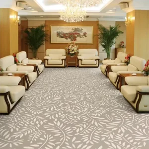 Eco Friendly Luxury Hotel Polypropylene Woven Wall to Wall Carpet for Home & Commercial Use Anti Slip Stain Resistant