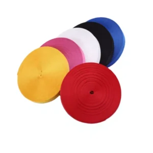 Eco Friendly Luxury Polyester Jacquard Webbing for Bags & Clothing Fine Grain Strap & Gift Box Decoration Ribbon
