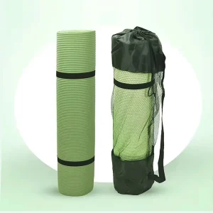 Eco Friendly NBR Yoga Mat 20mm Thick 185CM Non Slip Durable Waterproof Antimicrobial Folding Water Resistant Sustainable Custom