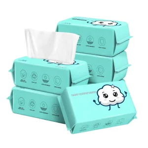 Eco Friendly Nonwoven 100% Cotton Facial Beauty Baby Skincare Tissues Soft Durable Hypoallergenic Quick Dry Disposable Towel