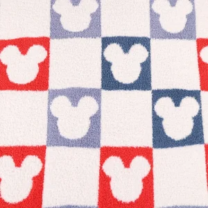 Eco Friendly OEKO TEX Certified Feather Yarn Checkered Jacquard Soft Cozy Knitted Throw Blanket 50×60 for Bed Sofa