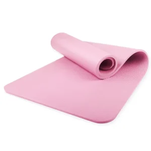 Eco Friendly Pilates Fitness Mat Single Color Thicken 15mm NBR Non Slip Yoga Mat Women Health Lose Weight Durable Sports Mat