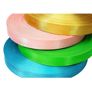 Eco Friendly Polyester Jacquard Herringbone Pattern Webbing for Bags Shoes Garments Home Textiles Factory