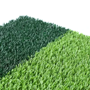 Eco Friendly Polyethylene Artificial Grass Carpet for Home Backyard Landscaping Waterproof Shock Absorption Customizable