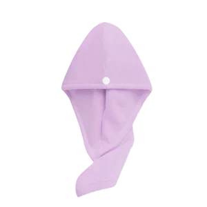 Eco Friendly Reusable Super Absorbent Microfiber Hair Drying Cap Lightweight Fast Dry Hair Towel Wrap Secure Button Design OEM