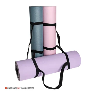 Eco Friendly TPE Yoga Mat Non Slip High Elastic Easy Clean Fitness Exercise Mat for Home Gym Pilates Workout