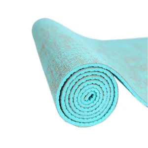 Eco Friendly Thick Jute Yoga Mat Non Slip Exercise Pad Custom Printed Sports Mat