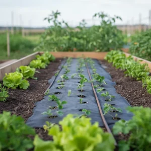 Eco-Friendly UV Resistant Agricultural Non Woven Film (100% Acrylic) Protects Crops and Feed From Adverse Weather Rainstorms