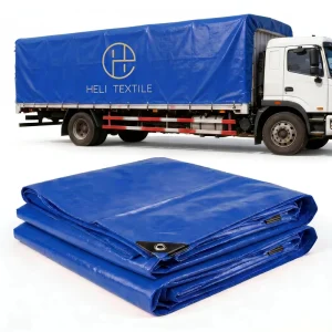 Eco-Friendly UV Resistant Fire Retardant PVC Coated Plain Nonwoven Industrial Truck Tarps Laminated Tarpaulin Rolls