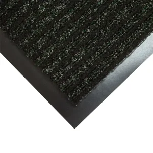Eco Friendly Waterproof Anti Slip Recycled PET Fabric Rectangle 7mm Thick Door Mat