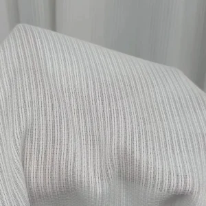 Eco Friendly Woven Dyed Sheer Lightweight Curtain Fabric 100% Polyester Slub Yarn Texture Natural Tulle for Boho Home Decoration