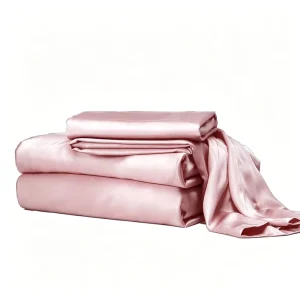 Eco Friendly Woven Modern Bamboo Bedding Set 400TC Soft Cooling Bedsheet Duvet Cover Set Breathable Hypoallergenic Skin Friendly