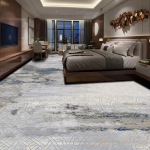 Eco friendly 100% Nylon Office Commercial Carpet Boredside Rectangle Patchwork Carpet Puzzle Carpet Floor Mat