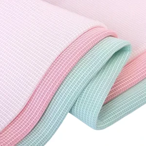 Eco friendly 3d Spacer Mesh Fabric Tencel Soft Mesh Air Fabric for Baby Crib Mattress