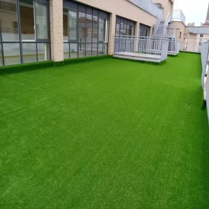 Eco-friendly 4 Tones Green Brown Colorful Grass Carpets Rolls for Outdoor Garden Deck Floor Stage Green Landscaping Turf