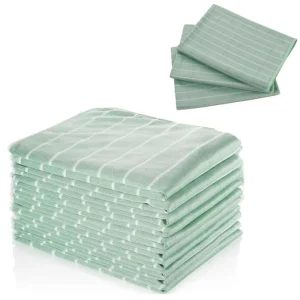 Eco friendly Antibacterial Bamboo Towels for Kitchen Dishes Reusable Washable Quick drying Microfiber Cloths