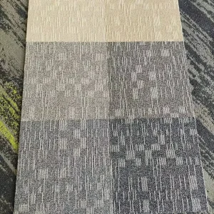 Eco friendly Commercial Luxury 60×60 Grey Square Carpet Tiles Polypropylene Floor Carpet Tile With Pvc Bottom