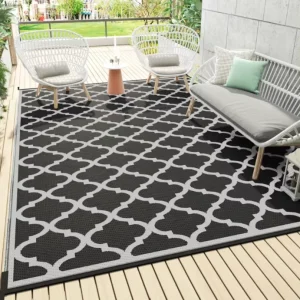 Eco-friendly Custom Sand Proof Beach Outdoor Rug Waterproof Floor Loincloth Hall Carpet 9×12 Patio