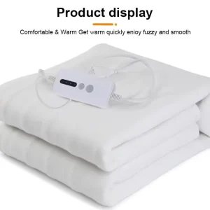 Eco friendly Electric Blanket Heated Under Blanket Heating Mattress Pad Heated Bed Sheet