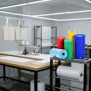 Eco-friendly Handbag Packaging Fabric 100% Polypropylene Can Be Printed 50-180g pp Color Dustproof Spunbond Non-woven