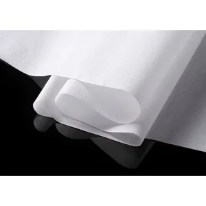 Eco friendly Lightweight 50g Non Woven Polypropylene Fabrics White & Black Protective Material Waterproof & Fusible Cross Style