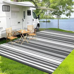 Eco friendly Lightweight Custom Rv Recycled Picnic Patio Outdoor Event Carpets Polypropylene Mats Rugs