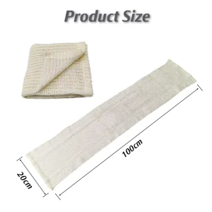 Eco-friendly Natural Silk Body Cleaning Polyester Korean Body Back Scrubber Durable Shower Exfoliating Japanese Body Wash Towel
