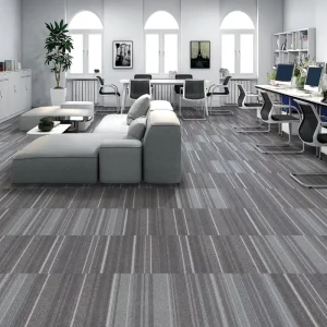 Eco friendly Restaurant Carpet Tile Flooring Interlocking Hotel Luxury Hallway Tiles Carpet 600×600 Puzzle Carpet Tile