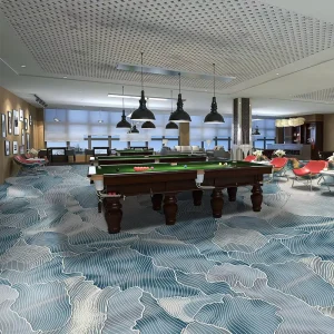 Eco friendly Soft Large Flooring Print Carpet Wall to Wall Carpet Billiard KTV Casino Theater Project Carpet Tiles