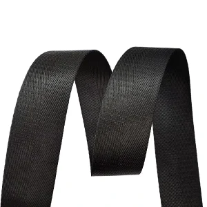 Eco friendly Strap Colorful Sustainable Nylon Textured Webbing for Garment Bags Home Textiles Shoes