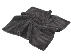 Edgeless Coral Fleece Microfiber Car Wash Towels 500gsm Super Absorbent Double Drying Quick Dry Auto Detailing Towel