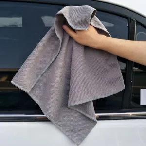 Edgeless Leveling Wash Custom Logo Personalized Microfiber Pearl Towel for Cleaning