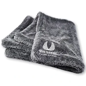 Edgeless Microfiber 1200 1400 Gsm Wash Car Care Microfibre Detailing Auto Micro Fiber Cloths Cleaning Twisted Loop Drying Towels