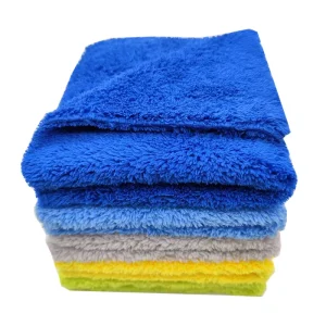 Edgeless Microfiber Towel Cloth for Car Cleaning 400GSM 500GSM Quick Dry Feature