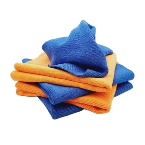 Edgeless Pearl Microfiber Towel Ultra Soft Dual Short Pile Lint Scratch Free Super Absorbent Car Detailing Wash Cloth