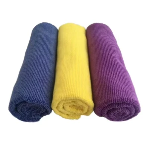 Edgeless Pearl Weave Microfiber Towels No Scratch 40*40cm Car Cleaning Cloth Lint free Reusable Pearl Cloth for Car Detailing