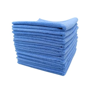 Edgeless Square Fast Drying Eco Friendly Microfiber Warp Knitted Kitchen Towel Cleaning Cloths for All Purpose Use