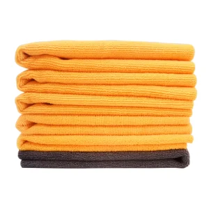 Edgeless Warp Knitted Polyester Car Drying Towel 40x40cm Eco Friendly Absorbent Child Proof Home Use OEM ODM Customization