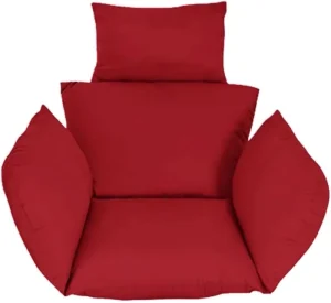 Egg Chair Cushion Thick Nest Back Pillow Outdoor Swing Egg Hammock Chair Cushion